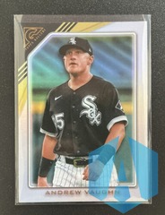 2022 Topps Gallery #63 Andrew Vaughn Rainbow Foil Chicago White Sox